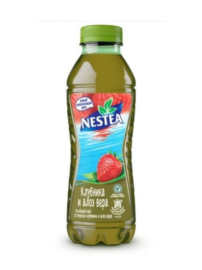 Чай холодный Нести клубника-алоэ