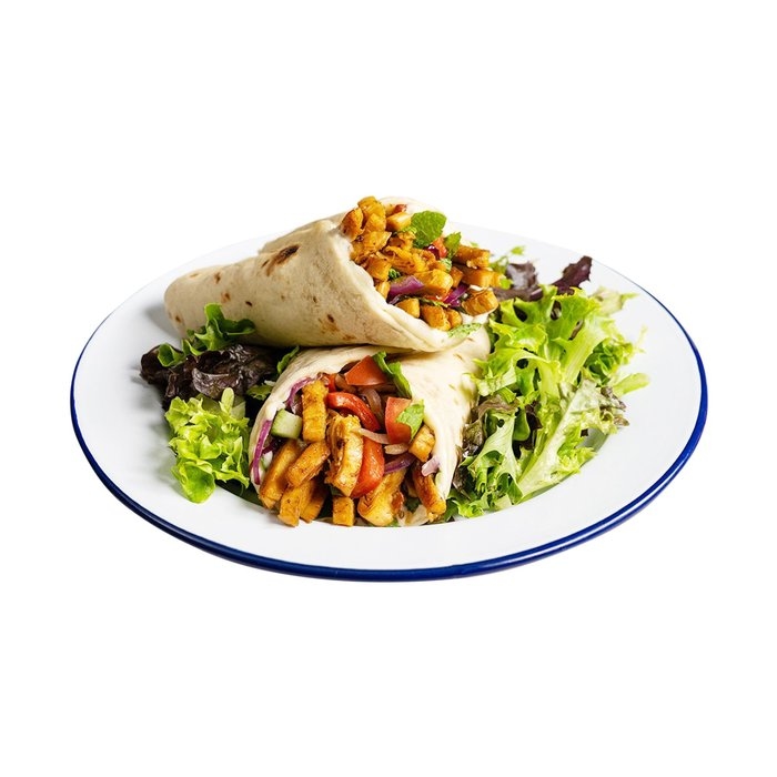 Шаурма Веган с картофелем фри 0,5