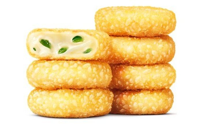 Сырные медальоны с перчиком халапеньо